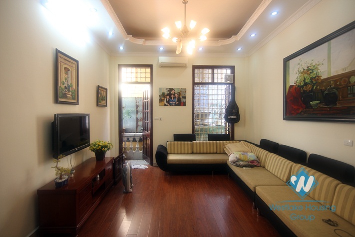 A bright house for rent in Ba Dinh, Ha Noi